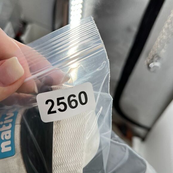 Native Jefferson Slip On Clog Sneaker Size 11 Perforated Rubber Gray Water Shoe - Picture 10 of 10